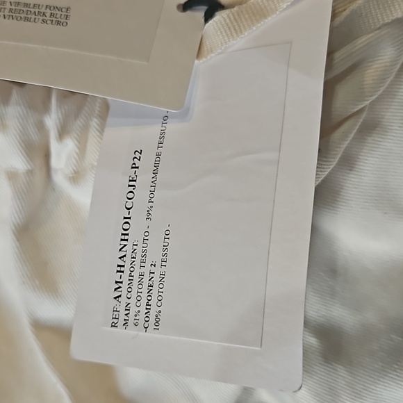 LANVIN REVERSIBLE BUCKET HAT SIZE 54 COLOR BLUE/RED - Picture 6 of 16